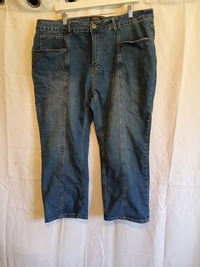Bloomchic Size 22 Classic Dark Blue Jeans.